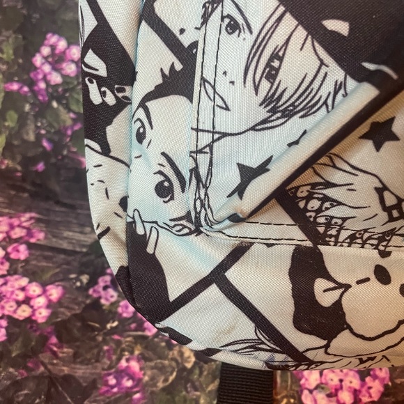 Hot Topic Exclusive YURI!!! on ICE Katsuki Yurio Viktor Anime Backpack - Picture 15 of 16